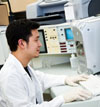 Perito no Laboratório